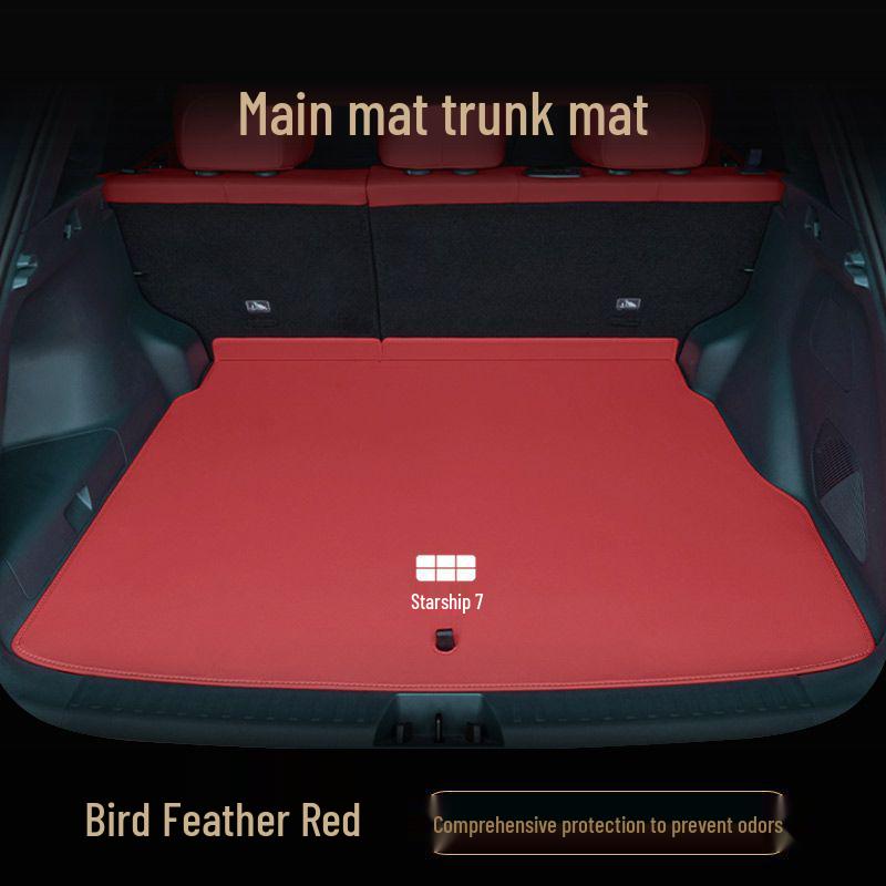 Galaxy Starship 7EM-i Trunk Mat: Full-Coverage Interior Modification Accessory