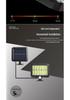 Waterproof Outdoor Solar Sensor Light for Courtyard, Wall, & Garage