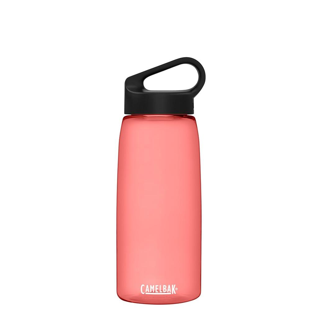 CamelBak Tritan Carry Dishwasher Safe Water Bottle Cap, 1000ml/1L Rose, Lightweight, Compact,