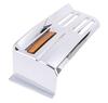 Mitsubishi Fuso 07 New Super Great Left and Right Set of Lower Steps with Double for Custom Aftermarket Chrome-Tone Reflectors, Lip, Dress-Up, Parts,