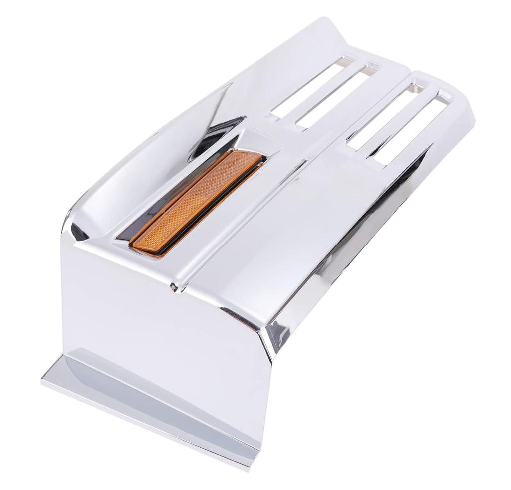 Mitsubishi Fuso 07 New Super Great Left and Right Set of Lower Steps with Double for Custom Aftermarket Chrome-Tone Reflectors, Lip, Dress-Up, Parts,