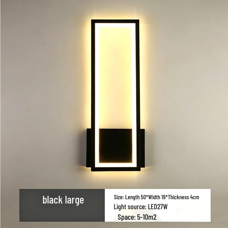 Modern LED Wall Lamp: Sleek Design for Bedroom, Living Room, and Hallway