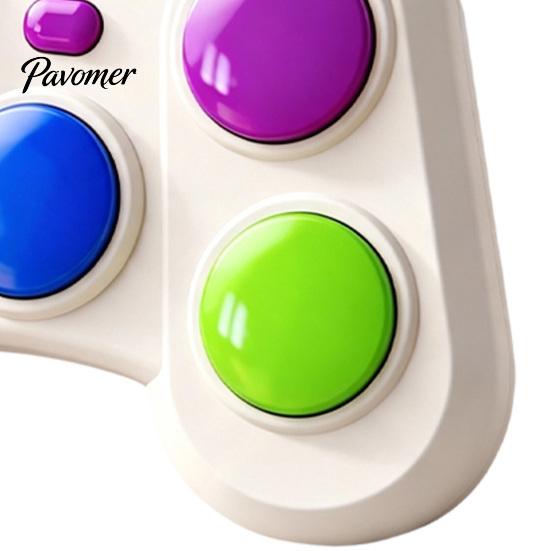 Interactive Light-up Game Machine Fast Push Rhythm with Light Strip, Color Learning & Hand-Eye Coordination Training, Kids Electric Reaction