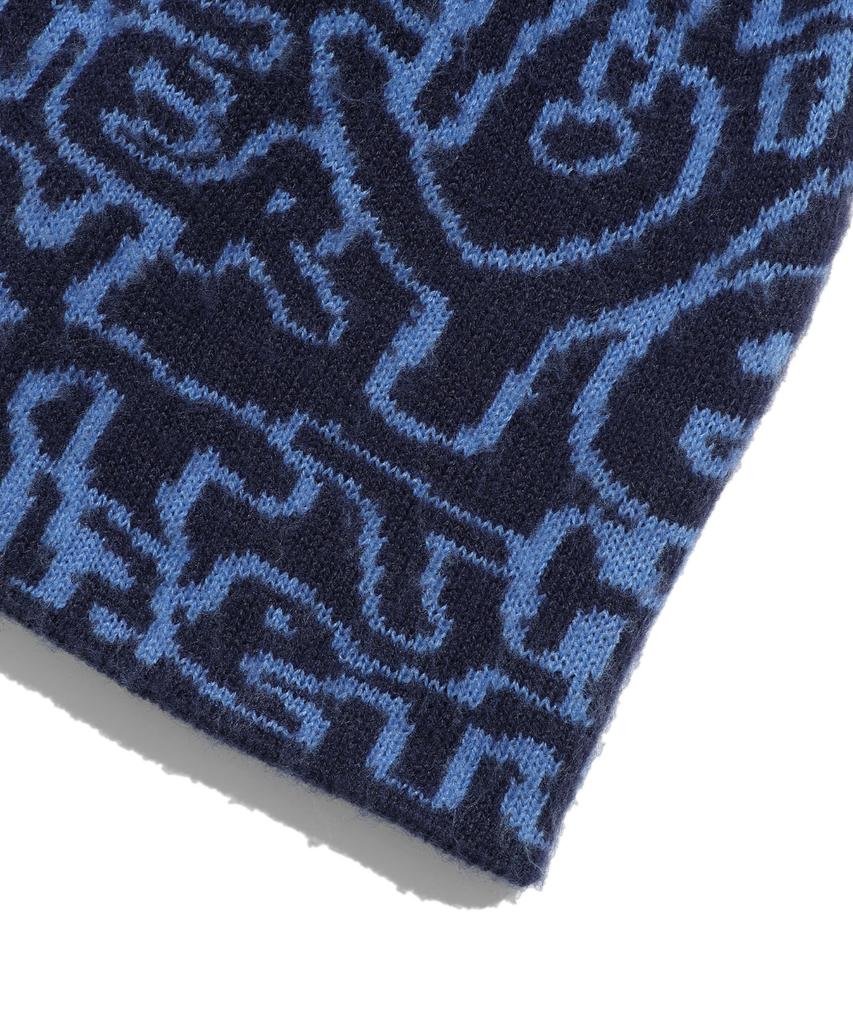 ISTKUNST Scribble Bty Beanie_Blue(Ik2Dfmab21A)