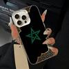 Morocco Flag Phone Case For iPhone 17,16,15,14,13,12,11 Plus,Pro Max,XS,white silver phone case