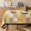 Geometric Light Luxury Dining Tablecloth Waterproof And Oil Proof Tablecloth Rectangular Dining Table And Coffee Table Dustproof