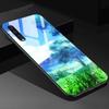 Luxury Phone Case For Samsung Galaxy A71 A72 A70 A73 A53 A13 5g A03 A22 A21s A03 Core A42 A52 Anime Scenery Glass Cover Capas