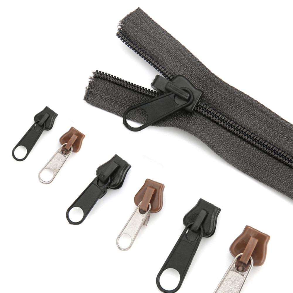 Double Sliders Repair Kit Repairing Coats For Sew Sewing Kits Zipper Fastener Slider Teeth Fixer