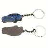 1PC Three-dimensional Car Keychain Creative Zinc Alloy Enamel Pendant Metal Keychain