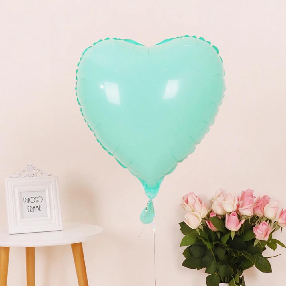 Palloncini Foil Cuore Oro Rosa 18 pollici Gonfiabili Elio Palloncini Decorazione Matrimonio Festa di Compleanno Palloncino Forniture Baby Shower