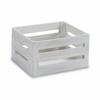 Decorative Box White Wood 16 X 8 X 11 Cm (60 Units)