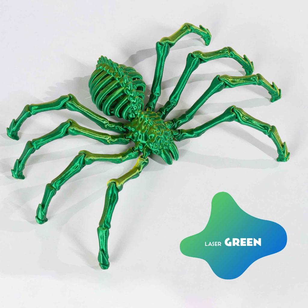 Simulare Imprimare 3D Păianjen Noutate Elasticitate Păianjen Fosforescent Articulații Creative de Contracție Jucărie Model Insectă Mobilă