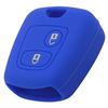 Jingyuqin 2 Buttons Silicone Remote Key Cover For Citroen C1 C2 C3 Pluriel C4 C5 C8 Xsara Picasso For Peugeot 206 307 207 408