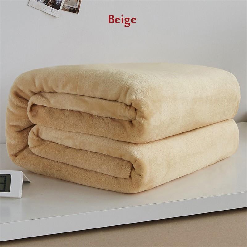 Weiche Decke Einfarbig Fleece Bett Werfen Handtuch Bettwäsche Blatt Für Erwachsene Hause Schlafzimmer Sofa Reise Büro Nickerchen Decken