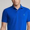 Polo Ralph Lauren Einfarbiges Poloshirt mit Pony-Stickerei Kurzarm Herren Oberteile Blau 710751221-007