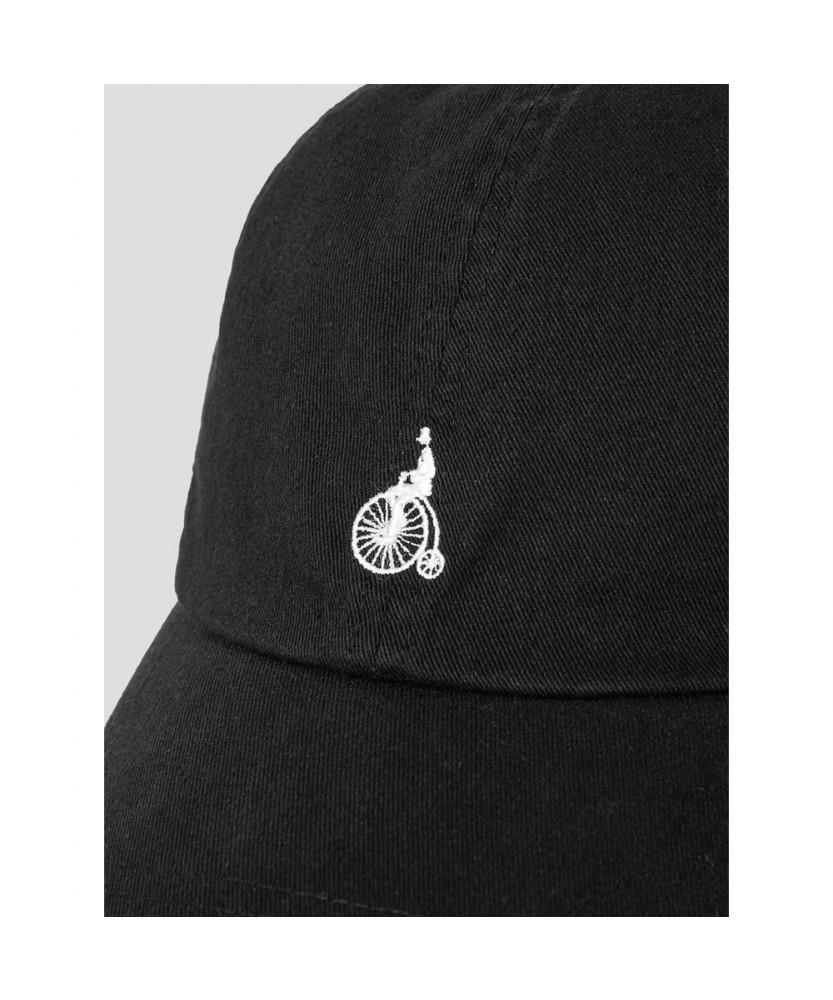 Binpolaegseseoli Oversized Cotton Twill Washed Ball Cap - Black