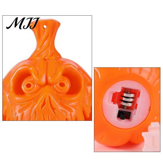 Decorative Halloween Atmosphere Light Night Light, Flameless Pumpkin LED Lamp, for Holiday Party Home Decor Safe Candle Alternative