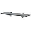 VidaXL Wall Shelves 2 Pcs Glass 40 X 20 Cm 8 Mm