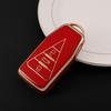 Dongfeng Venucia Car Key Case: Gold Edge Protective Shell for D60, T60plus/EV, T90, T70 with Buckle