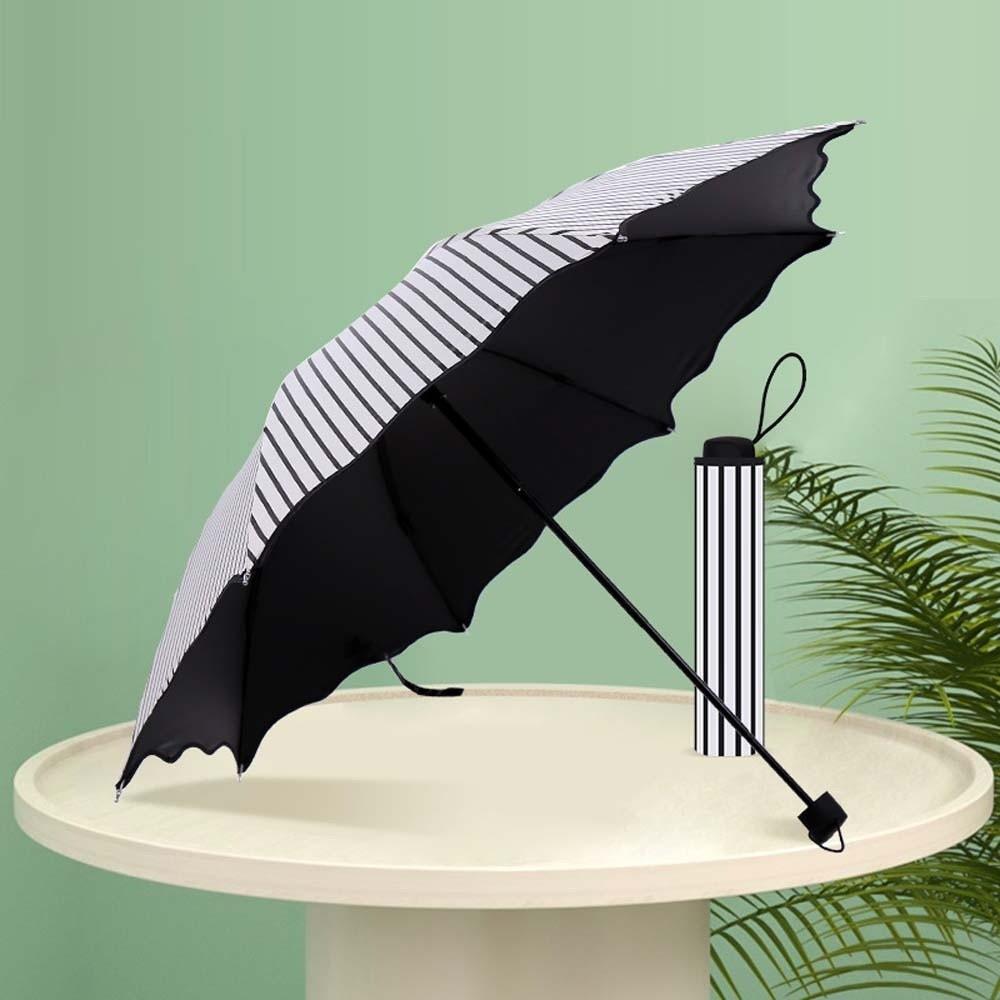 High-end Hibiscus Printed Umbrella Flower Shaped Design anti-UV Protection Brolly  Daily Use