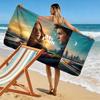 My Fault Print Beach Towel, Large Soft Quick Dry Towel for Beach Camping Swimming