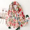 Fashion Women Spring Autumn Viscose Scarf Shawl Lovely Leopard Floral Tassel Pashmina Stole Wrap Echarpe Foulards Muslim Hijab