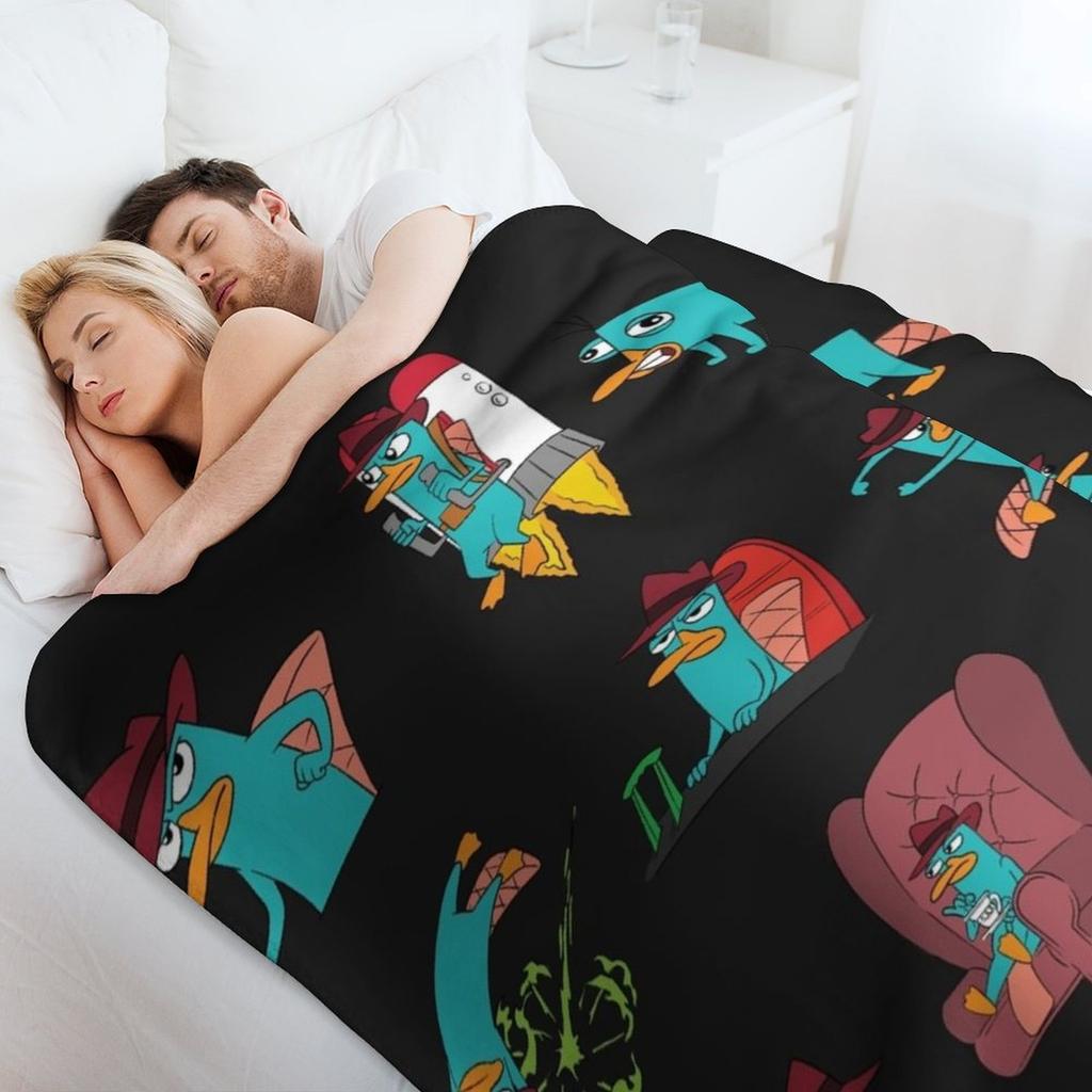 You Can Call Him Agent P Throw Blanket No Pilling Soft Warm Blanket for Bed