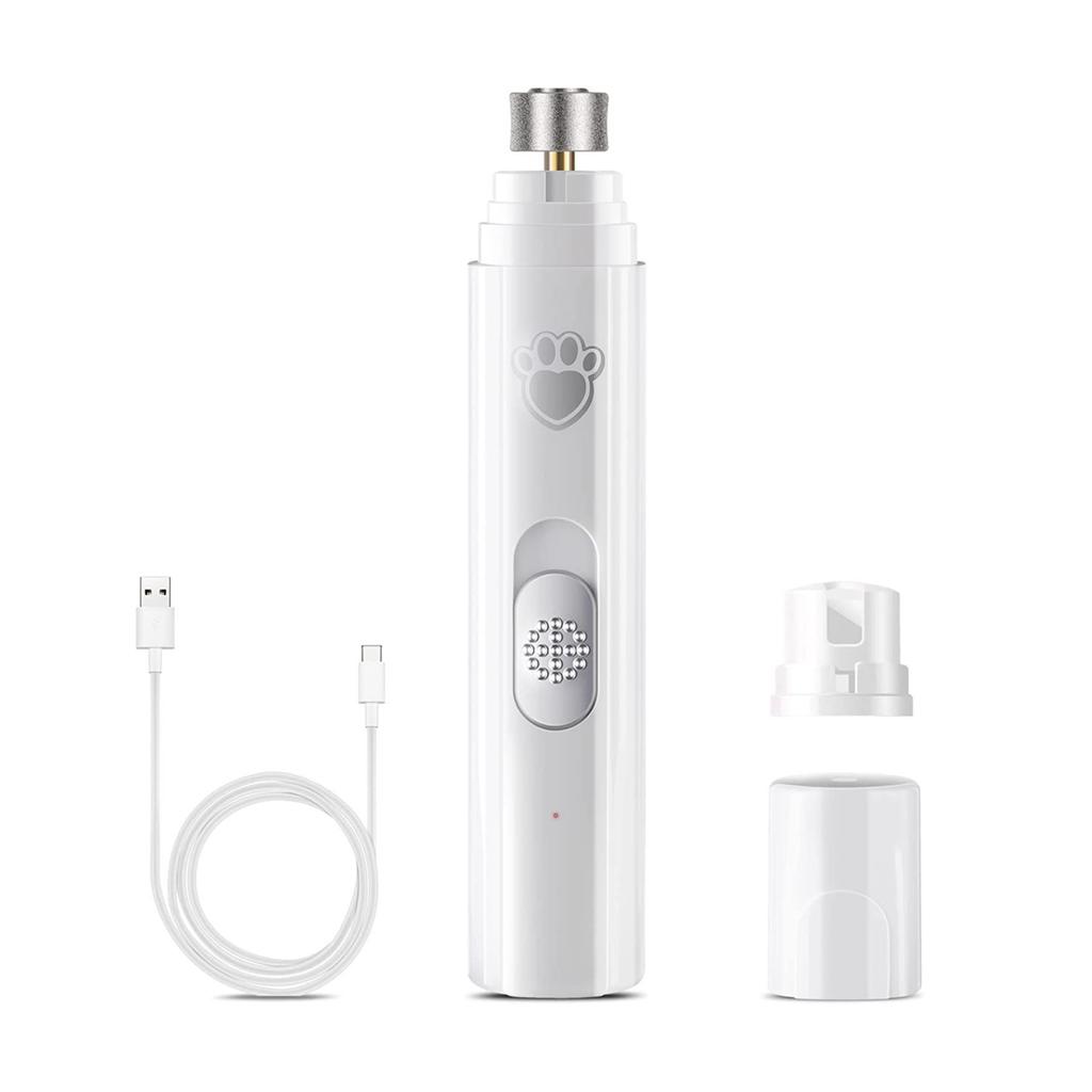 Pet Electric Nail Grinding Machine Manicure Scissors Grooming Tools Rechargeable Nail Clippers