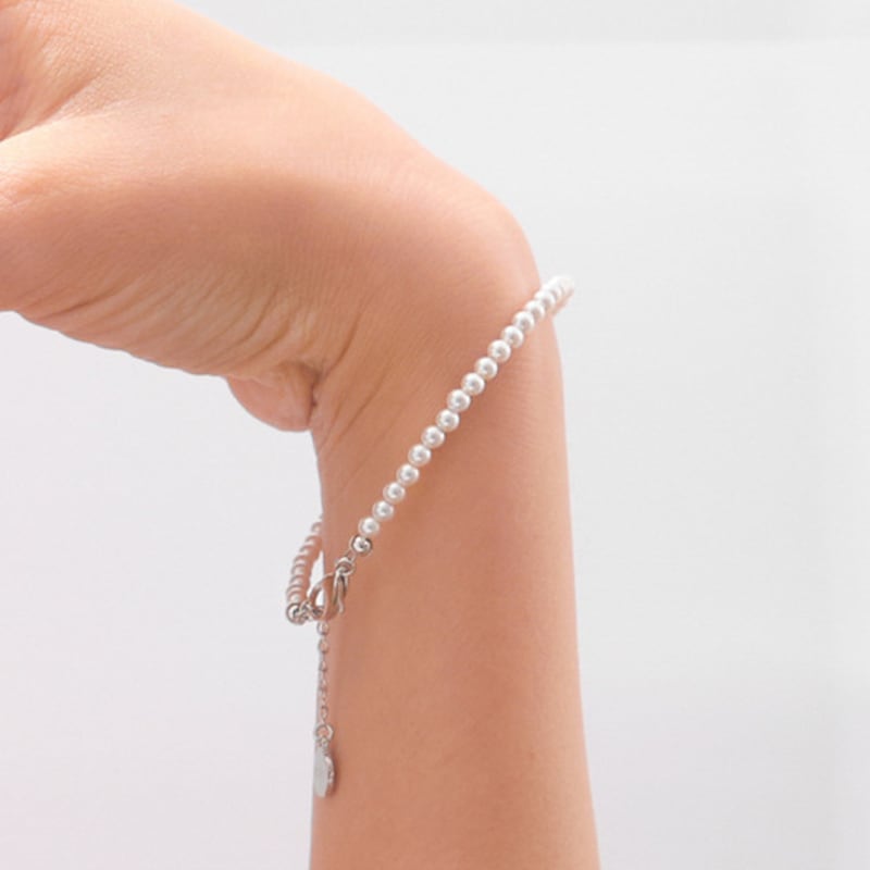 Cotoit Small Point Pearl Bracelet (3mm)