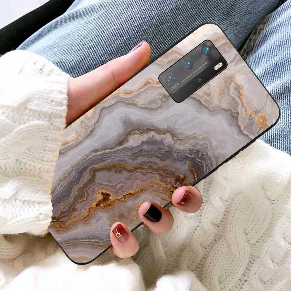 Fashionable Marble Print Phone Case For Huawei P 8 9 10 20 30 40 50 Pro Lite Psmart Honor 10 lite 70 Mate 20lite