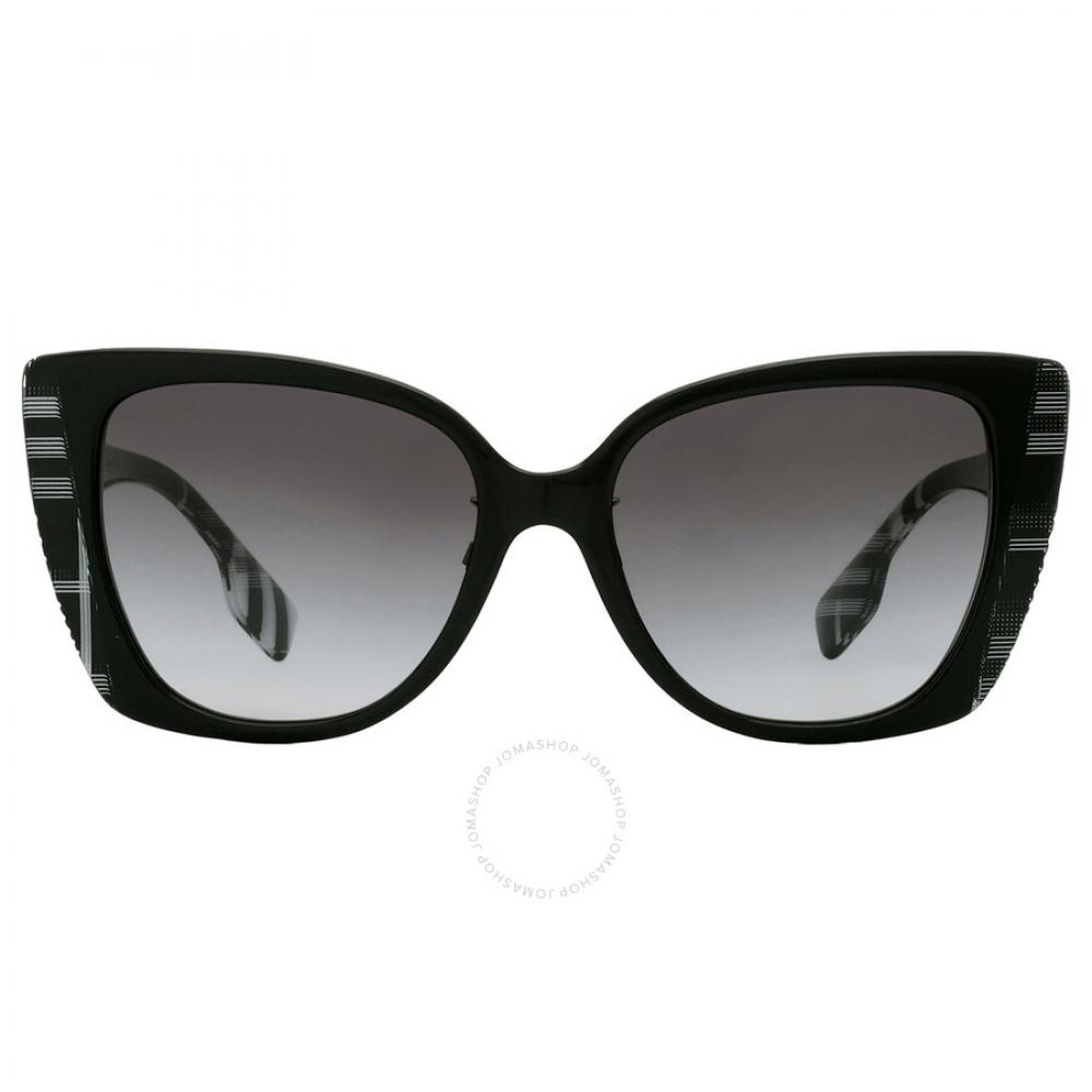 

Burberry Meryl Серые женские солнцезащитные очки с градиентом и бабочкой BE4393F 40518G 54
