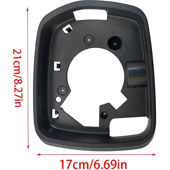 Car Rearview Mirror Housing Car Side Rearview Mirror Housing Trim Frame Left Right Side Fit For Ford Edge 2015 2016 2017 2018 2019 2020 2021 Scratch