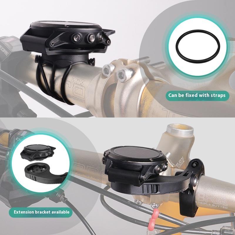 For Garmin Quick Fit Quarter-Turn Bike Mount Watch For 20/22/26Mm Bicycle Speedometer Stand Stopwatch Holder