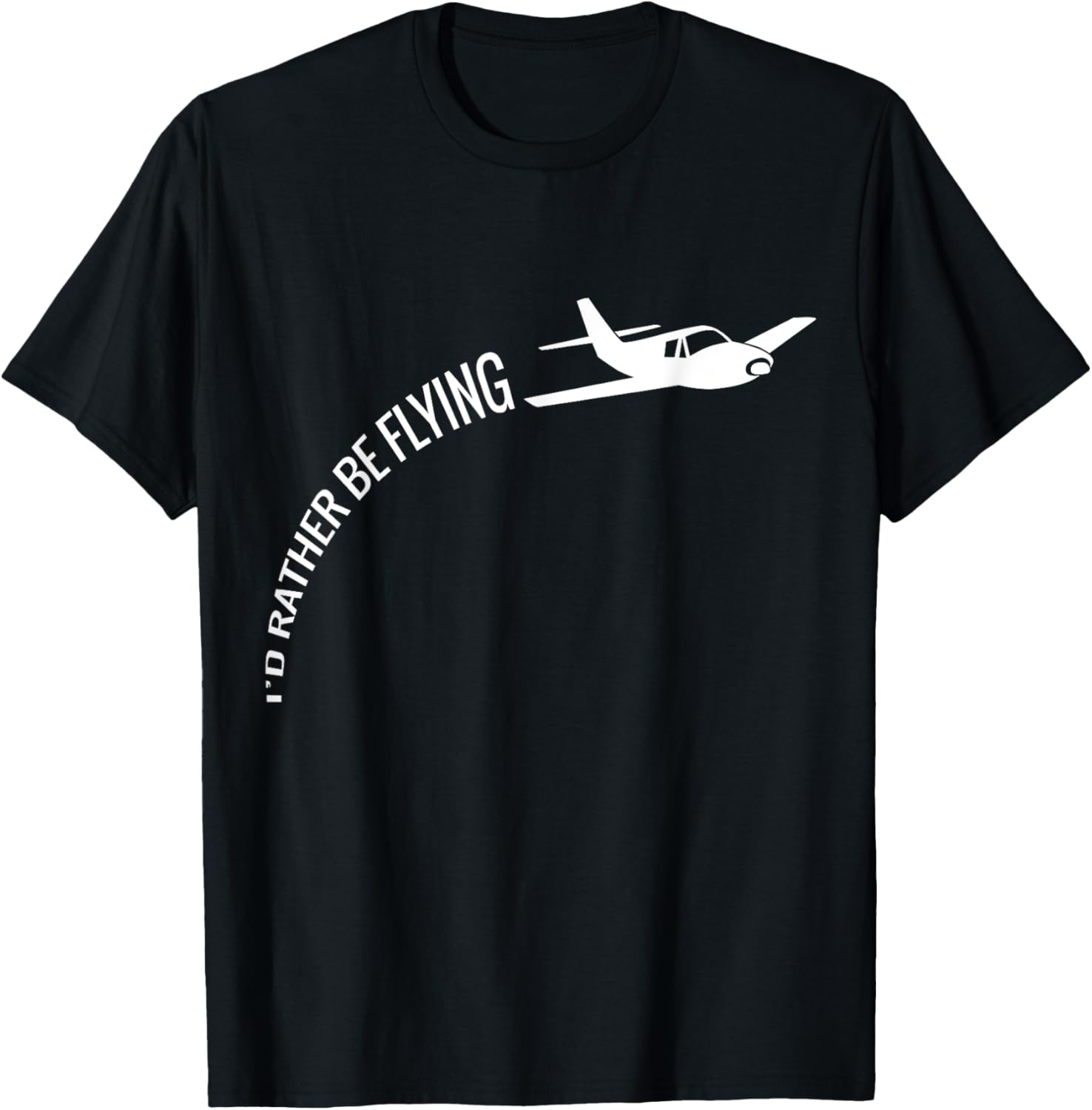 Id Rather Be Flying Airplane Pilot Tshirt TShirt Print Original Design Gifts T Shirts Unisex Summer Streetwear Tops Camiseta S