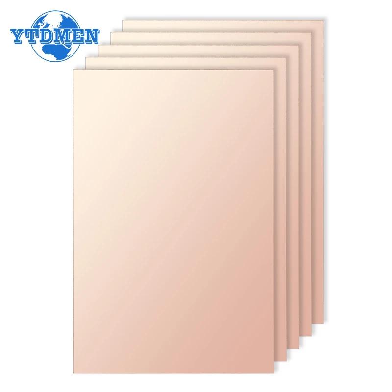 5PCS FR4 PCB 5x7cm Single Side Copper Clad Plate Diy Pcb Kit Laminate Circuit Board 5*7cm