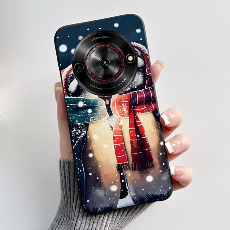 Phone Casing For ZTE Blade A75 5G Z2357N Nubia Focus 5G Case Luxury Dragon Cute Cool Boys Girls Black Soft TPU Back Shell Cover