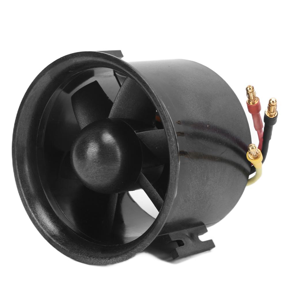 Ducted Fan 6 Blades 70mm High Rigidity Brushless Motor for Romote Control Airplaner