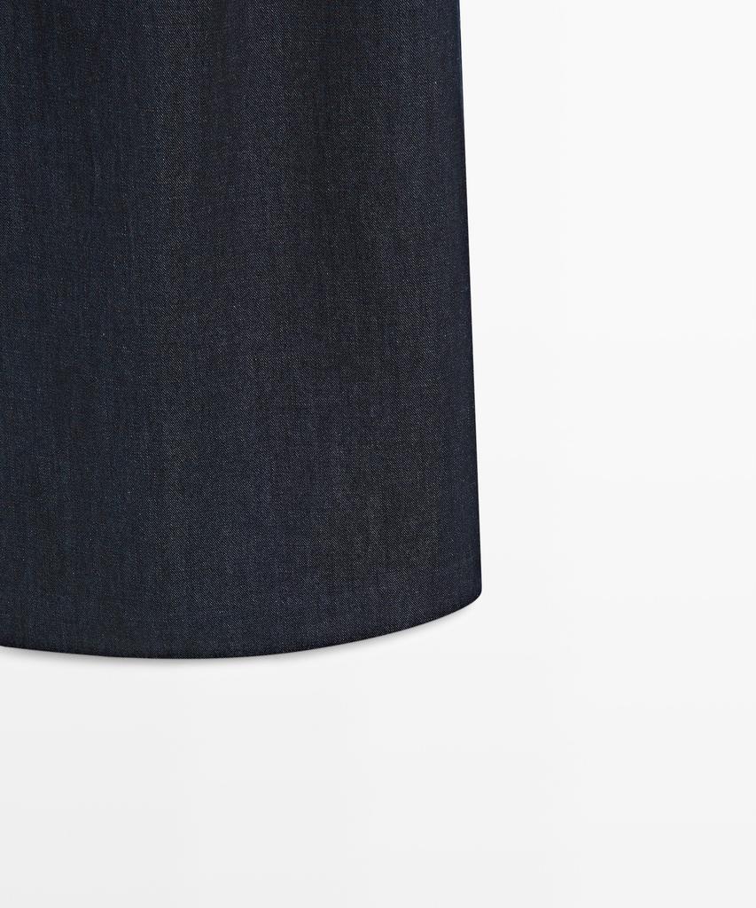 Masimodutti Denim Mini Dress