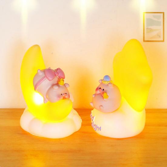 Star Moon Lamp Creative Shape Decorative Fine Texture Convenient Night Light Feeding Lamp Baby Sleeping Child Toy Home Supplies