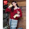 IEF Women's French Style Knitted Top