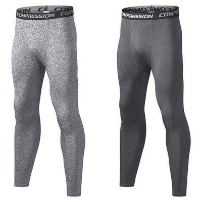 Męskie spodnie do biegania z warstwą podstawową rajstopy najniższy Gym joga Fitness koszykówka trening na świeżym powietrzu legginsy sportowe szare spodnie ciepłe spodnie