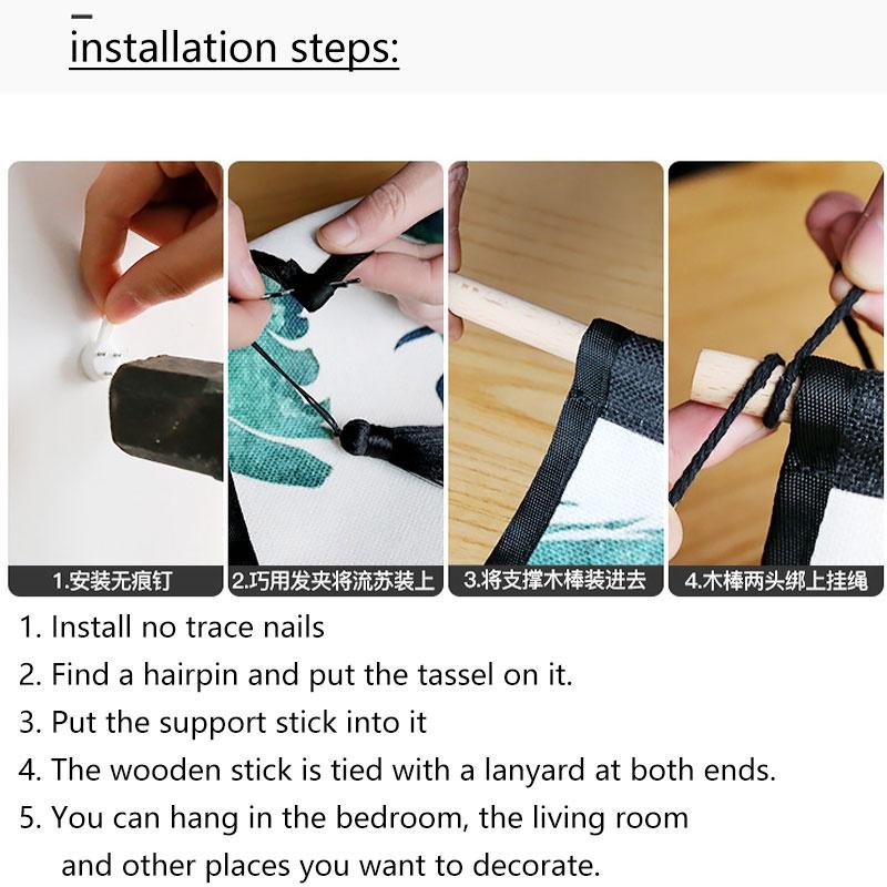 1pcs The Waterproof Canvas Art Print Wall Painting for Living Room Decorative Hanging Paintings