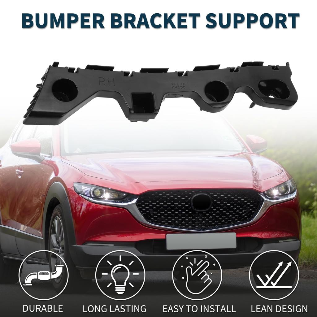 TUCKBOLD Stoßstangenträger für Mazda CX5 Haltbarkeit KD53502H1A Rechte Seite Hinterer Stoßstangenhalter Halterung Halterung Schwarz 2013-2016, Nein. (1