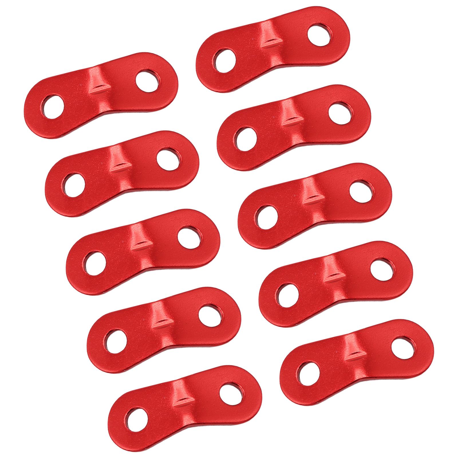 

10pcs Outdoor Tent Line Locks Light weight Tent Fasteners Tent Line Adjusters for Outdoor Camping and Expeditions 1 красный