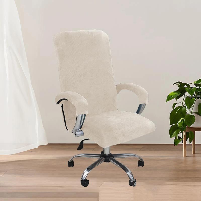 Velvet Office Computer Desk Chair Covers Armchair Protector High Quality House Chaise Includ Armrest Gamer Covers