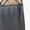 Burberry Nova Check Tote Bag Black leather/Nylon Canvas Women Used