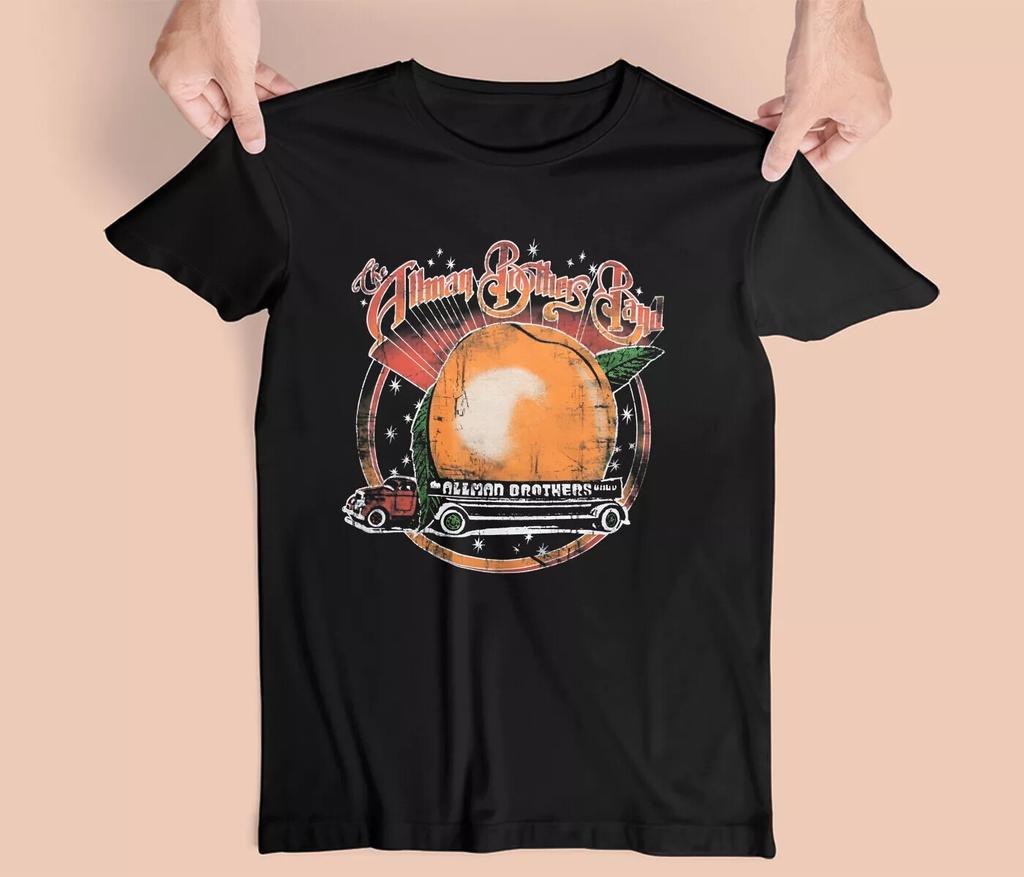 Allman Brothers Band Space Peach Duane Allman Gregg Allman Dickey Betts T-shirt