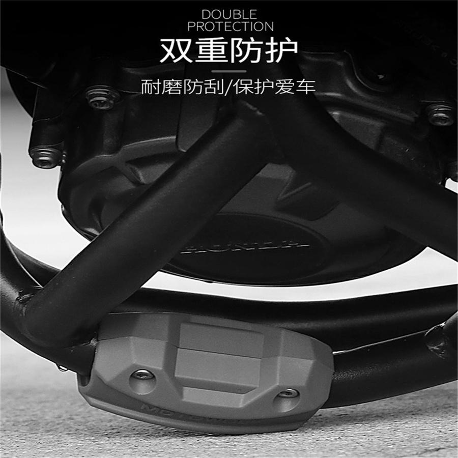 Pair Motorcycle Engine Guard Crash Bar Bumper Protector Decor Block 22/25/28mm