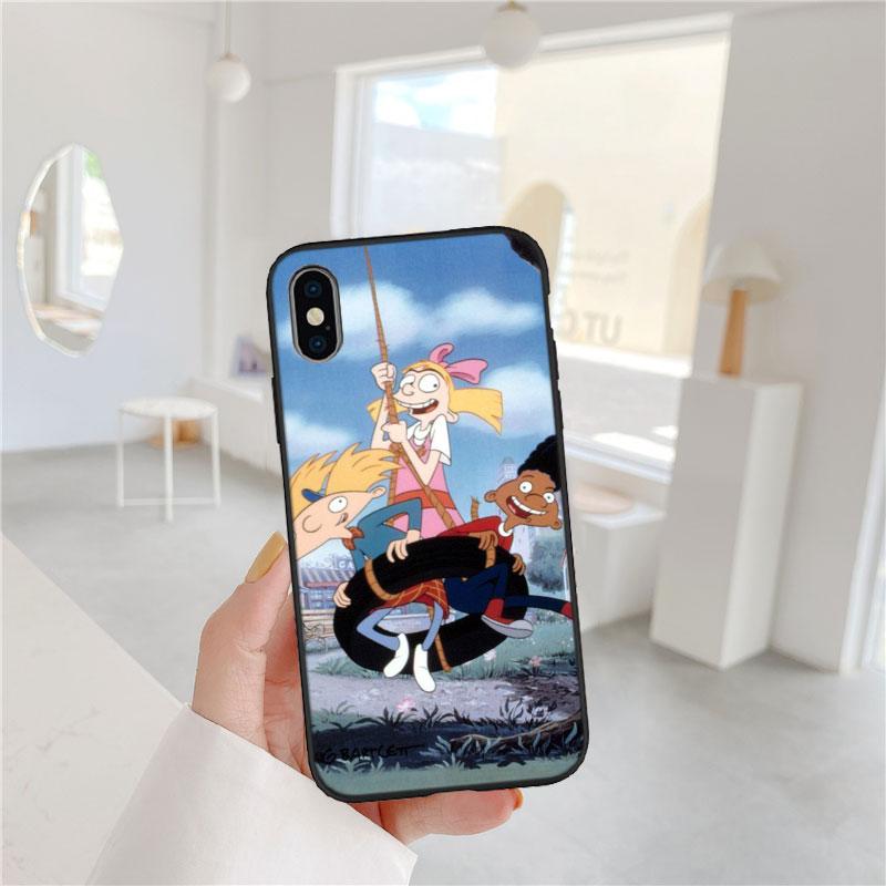 

PP53 S-Special Hey A-Arnold Soft Shell Phone Case for iPhone SE X XS XR 11 16E 17 Pro Max Air 8 7 6 6s Plus iPhone 7