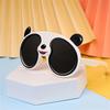 Funny Panda Sunglasses Cute Cartoon UV400 Protection Silicone Kids Sun Glasses For Boys Girls Outdoor Shades